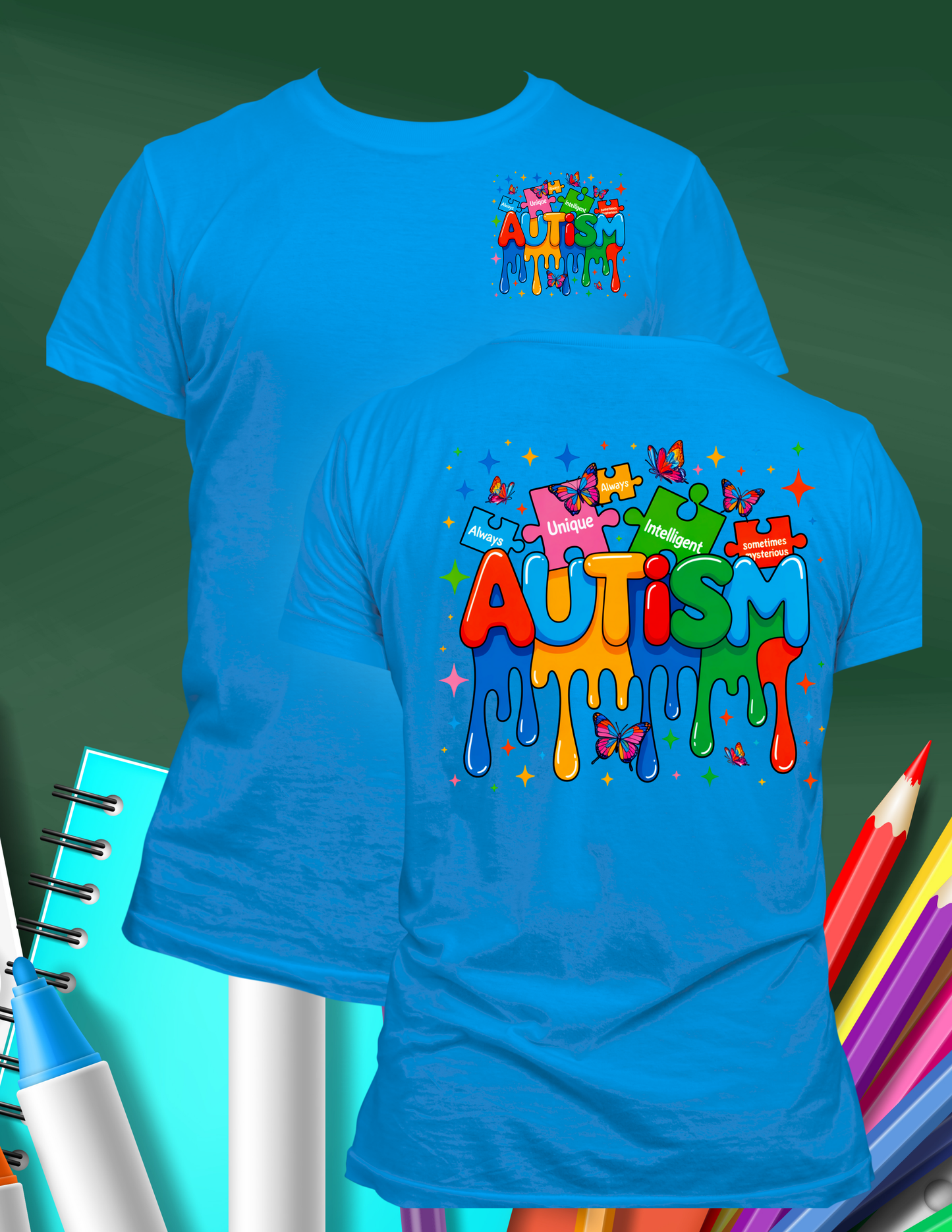 Autism Drip Puzzle on