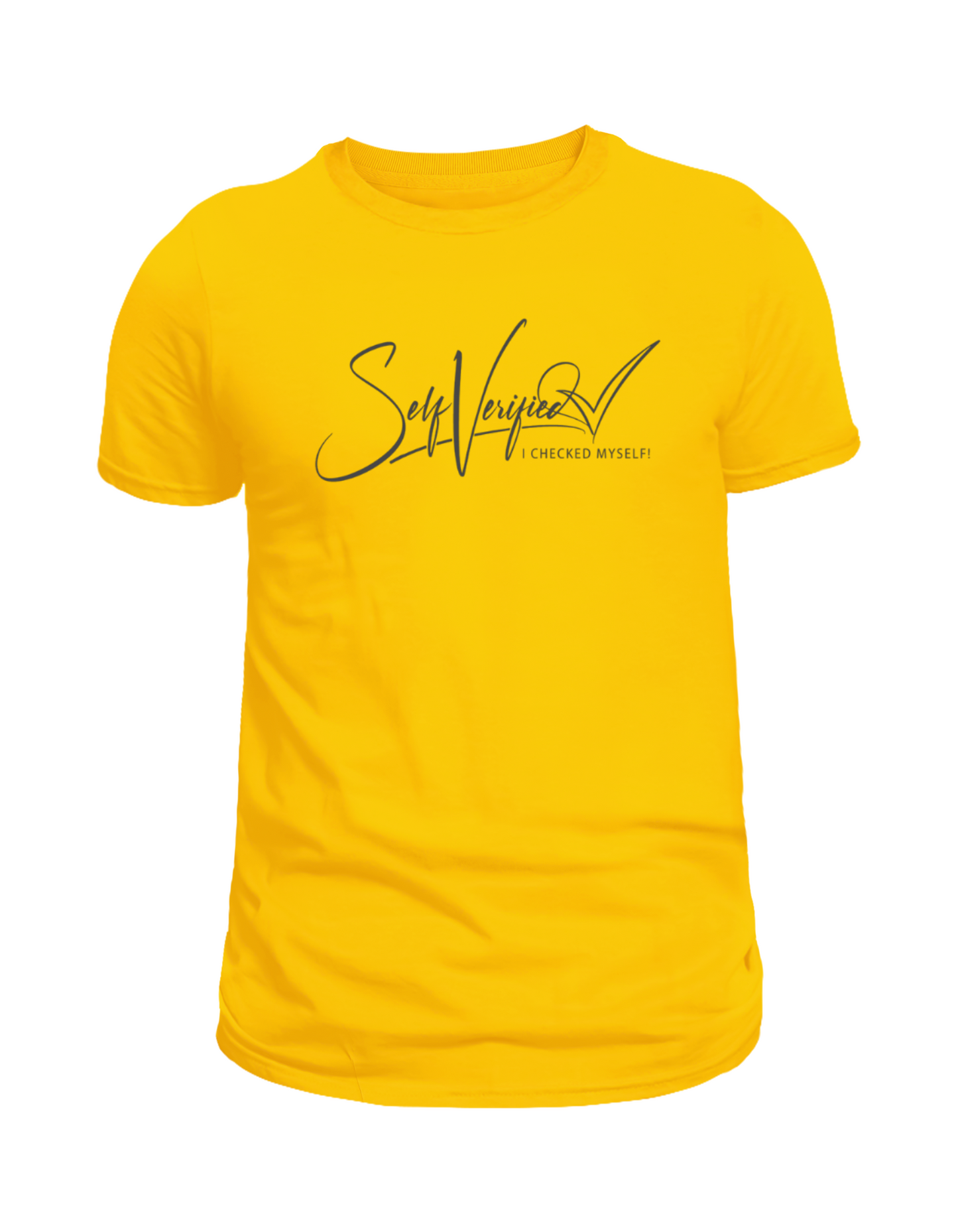 SelfVerified Yellow Soft Tee