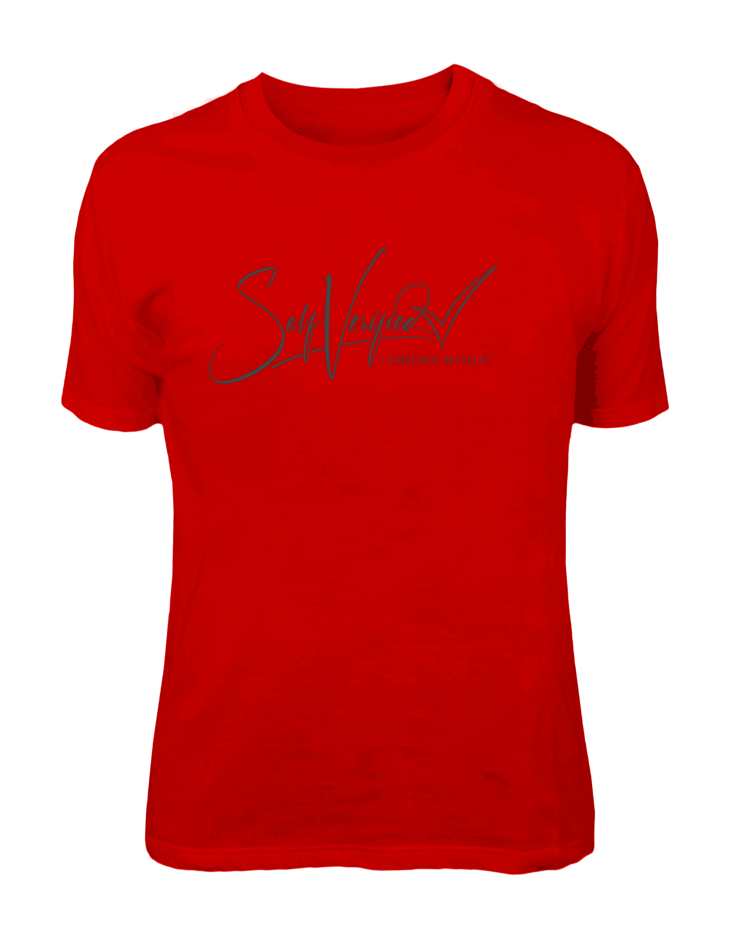 SelfVerified Red Soft Tee