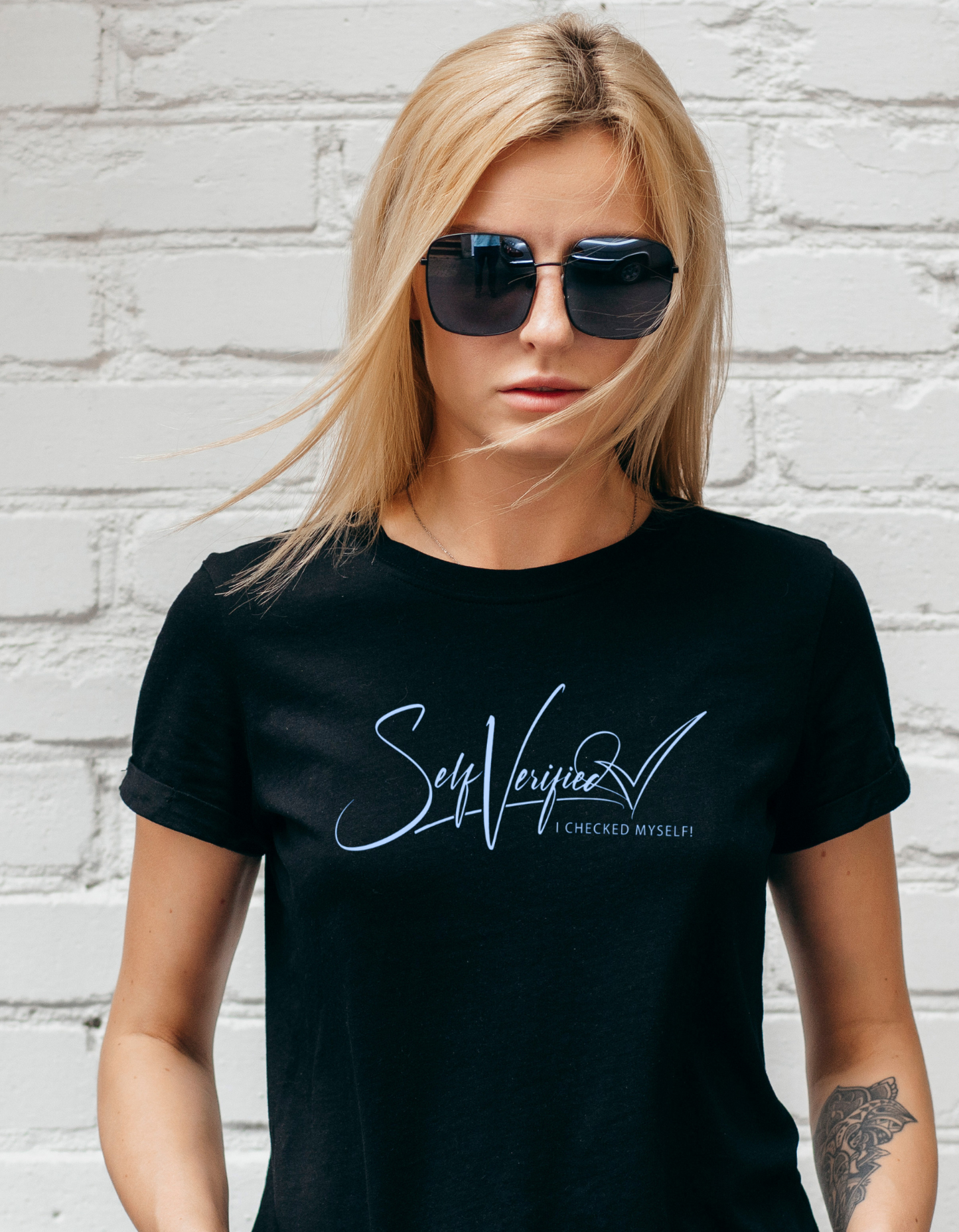 SelfVerified Black Soft Tee